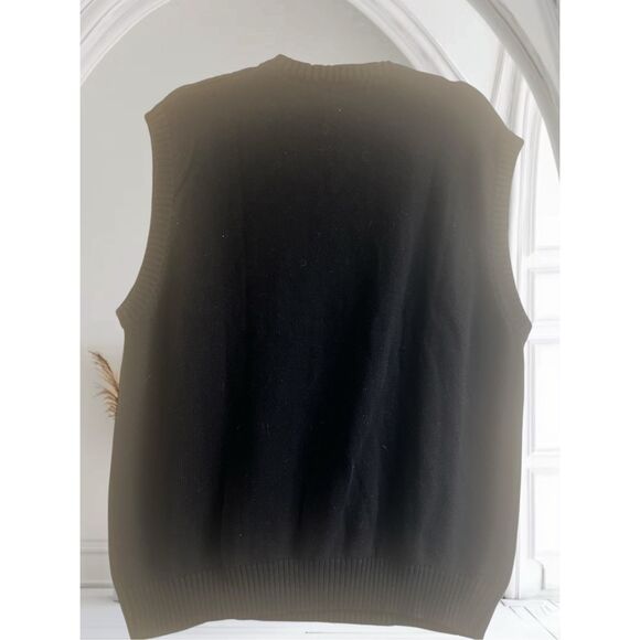 ✨U.S. Polo Assn. Men's Sweater Black Sz 2X Vest✨ - Picture 3 of 6